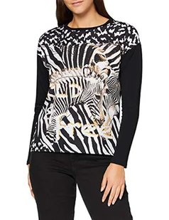 Blue Seven Damska koszulka oversized z nadrukiem, Rh T-Shirt - Koszulki i topy damskie - miniaturka - grafika 1