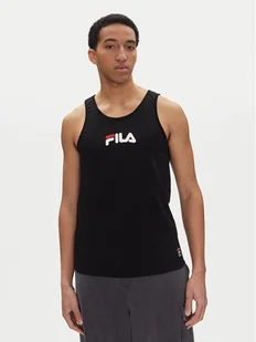Fila Tank top Lirey FAM0919 Czarny Slim Fit - Koszulki męskie - miniaturka - grafika 1