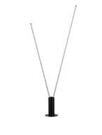 Lampy stojące - TERESITA LE44945 Lampa podłogowa Elegancka aluminiowa lampa o geometrycznym kształcie litery V - miniaturka - grafika 1