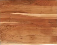 Pozostałe meble ogrodowe - vidaXL Blat biurka, 90x80x3,8 cm, drewno akacjowe, naturalna krawędź - miniaturka - grafika 1