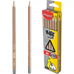 Maped Ołówek Blackpeps H 850025 - Przybory szkolne - miniaturka - grafika 2