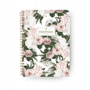 Przepiśnik Kulinarny Notatnik Przepisy A5 Floral - Planery - miniaturka - grafika 1