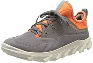 Sneakersy damskie - ECCO Damskie sneakersy Mx Low Tie, Grawitacja/nagietek, 37/37.5 EU - miniaturka - grafika 1