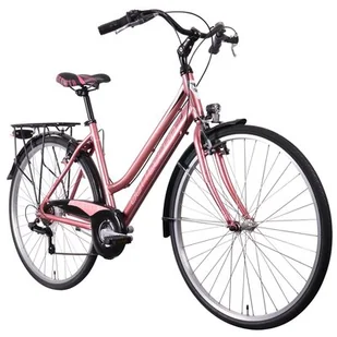 Bottecchia Rower miejski 200 6B 28 cali damski Różowy BOTTECH 200024804 - Rowery - miniaturka - grafika 1