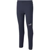 Spodnie męskie - Spodnie Męskie Puma Teamfinal Casuals Pants Granatowe 657386 06-2Xl - miniaturka - grafika 1