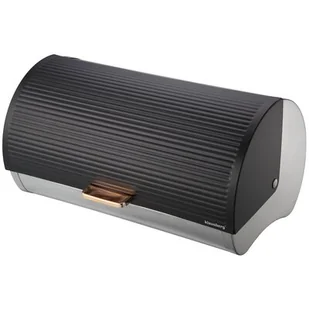 Klausberg Chlebak KB-7269 stalowy czarny KB-7269 - Chlebaki - miniaturka - grafika 1
