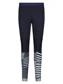Spodnie sportowe damskie - CMP Legginsy w kolorze granatowym do biegania - miniaturka - grafika 1