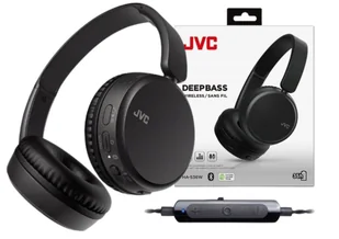 JVC HAS-36W-BU BT Czarny - Słuchawki - miniaturka - grafika 1