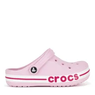 Buty dla dziewczynek - Klapki Crocs BAYABAND CLOG K 207019-6TG Różowy - miniaturka - grafika 1