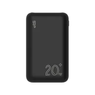 Powerbanki - Silicon Power QS58 Litowo-polimerowy (LiPo) 20000 mAh Czarny - miniaturka - grafika 1