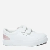 Buty dla dziewczynek - Sneakersy dziecięce dla dziewczynki Big Star Oo374231 101 32 Białe (5900714817503). Tenisówki i trampki dziewczęce - miniaturka - grafika 1