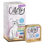 Mokra karma dla kotów - Catessy mix w miseczkach, 32 x 100 g - Mix II (paszteciki) - miniaturka - grafika 1