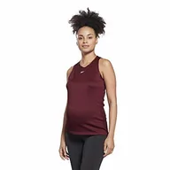 Koszulki i topy damskie - Reebok Damski top bez rękawów Sr Maternity wielokolorowa granatowo-czerwony XXL FU2467_2XL - miniaturka - grafika 1