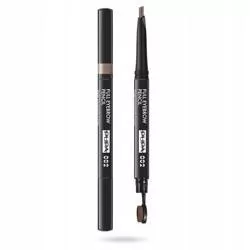 PUPA Milano Full Eyebrow Pencil Kredka do brwi 002 Brown - Akcesoria i kosmetyki do stylizacji brwi - miniaturka - grafika 1