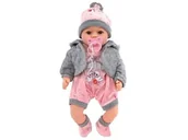 Lalki dla dziewczynek - Adar Lalka bobas 45cm z dźwiękiem 476592 - miniaturka - grafika 1