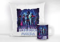 Gadżety dla niej i dla niego - ZESTAW PODUSZKA + KUBEK VALORANT GRA PREZENT +IMIĘ - miniaturka - grafika 1