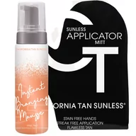 Samoopalacze - California Tan Instant Bronzing Mousse 177ml + Rękawica - miniaturka - grafika 1