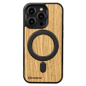 Etui i futerały do telefonów - Drewniane Etui Bewood iPhone 14 Pro Dąb MagSafe - miniaturka - grafika 1