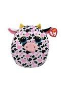 Maskotki i pluszaki - Maskotka-poduszka TY Squishiy Beanies MILKSHAKE krowa 22cm 39266 - miniaturka - grafika 1