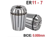 Tuleje - Tulejka zaciskowa ER11 FI 7mm Bicie 0,008mm CNC Professional - miniaturka - grafika 1