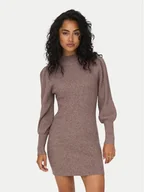 Sukienki - ONLY Sukienka dzianinowa Katia 15232502 Brązowy Comfort Fit - miniaturka - grafika 1