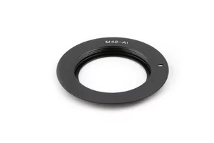 Adapter Z Nikon [af/ai/ais] Na M42 + Blokada / Slim - Akcesoria fotograficzne - miniaturka - grafika 1