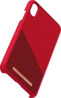 Etui i futerały do telefonów - Nordic Elements Nordic Elements Saeson Freja - Materiałowe etui iPhone Xs Max Red - miniaturka - grafika 1
