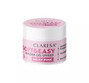 Claresa - Żel budujący SOFT&EASY builder gel milky pink 12g