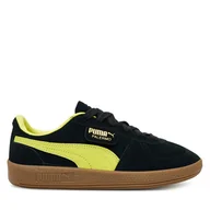 Buty dla dziewczynek - Sneakersy Puma Palermo Jr 397271 25 Czarny - miniaturka - grafika 1
