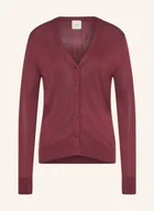 Swetry damskie - Calvin Klein Kardigan rot - miniaturka - grafika 1