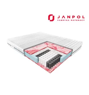 JANPOL TAURIS - materac kieszeniowy, piankowy, Rozmiar - 140x200, Pokrowiec - Smart WYPRZEDAŻ, WYSYŁKA GRATIS, 603-671-572 - Materace - miniaturka - grafika 1