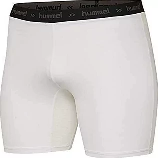 Spodenki męskie - hummel hummel Szorty męskie Hml First Performance Tight Shorts biały biały S 204504-9001 - grafika 1