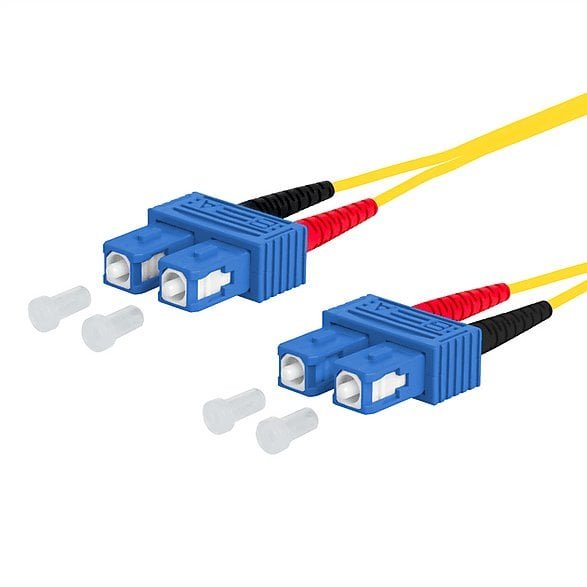 Kabel krosowy METZ CONNECT OpDAT, SC-D/SC-D OS2, 0,5 m 21.06.1360