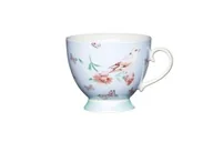 Kubki - NoName kubek Bone China 400 ml porcelana jasnoniebieski twm_922009 - miniaturka - grafika 1