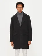 Płaszcze męskie - Jack&Jones Płaszcz przejściowy Hays 12258389 Czarny Regular Fit - miniaturka - grafika 1