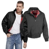 Odzież taktyczna i umundurowanie - Kurtka BRANDIT Lord Canterbury Black M - miniaturka - grafika 1