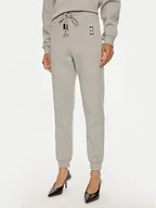 Spodnie sportowe damskie - Pinko Spodnie dresowe Carico 100371 A23C Szary Regular Fit - miniaturka - grafika 1