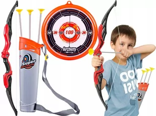 ŁUK + TARCZA + KOŁCZAN ZE STRZAŁKI ZESTAW ŁUCZNIKA - Gry planszowe - miniaturka - grafika 1