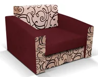 Łóżka dla dzieci i młodzieży - Brązowy rozkładany fotel z funkcją spania H0-R86 - miniaturka - grafika 1