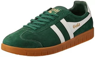 Trampki męskie - Gola Męskie trampki Hurricane Suede Sneaker, Evergreen/Off White/Gum, 41 EU - grafika 1