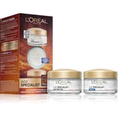 Zestawy kosmetyków damskich - L'Oréal Paris Age Specialist 65+ zestaw Krem do twarzy na dzień 50 ml + krem do twarzy na noc 50 ml dla kobiet - miniaturka - grafika 1