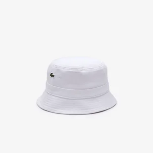 Męski Kapelusz LACOSTE CAPS B RK2056.001 – Biały - Czapki męskie - miniaturka - grafika 1