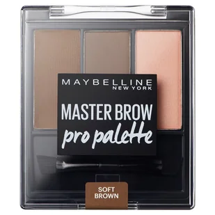 Maybelline Master Brow Pro Palette Zestaw do Brwi Soft Brown MAY-8761 - Pozostałe kosmetyki - miniaturka - grafika 3