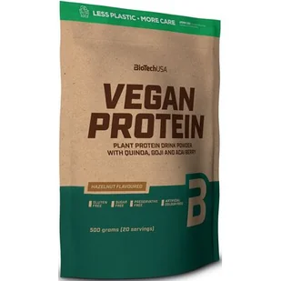 BioTech USA Vegan Protein 500g - Odżywki białkowe - miniaturka - grafika 1