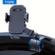 Inne - TOPK D42-J Uchwyt Samochodowy Na Telefon Do Deski Rozdzielczej, Regulowany Uchwyt Samochodowy Na Telefon Komórkowy W Zakresie 360 ​​stopni Z - miniaturka - grafika 1