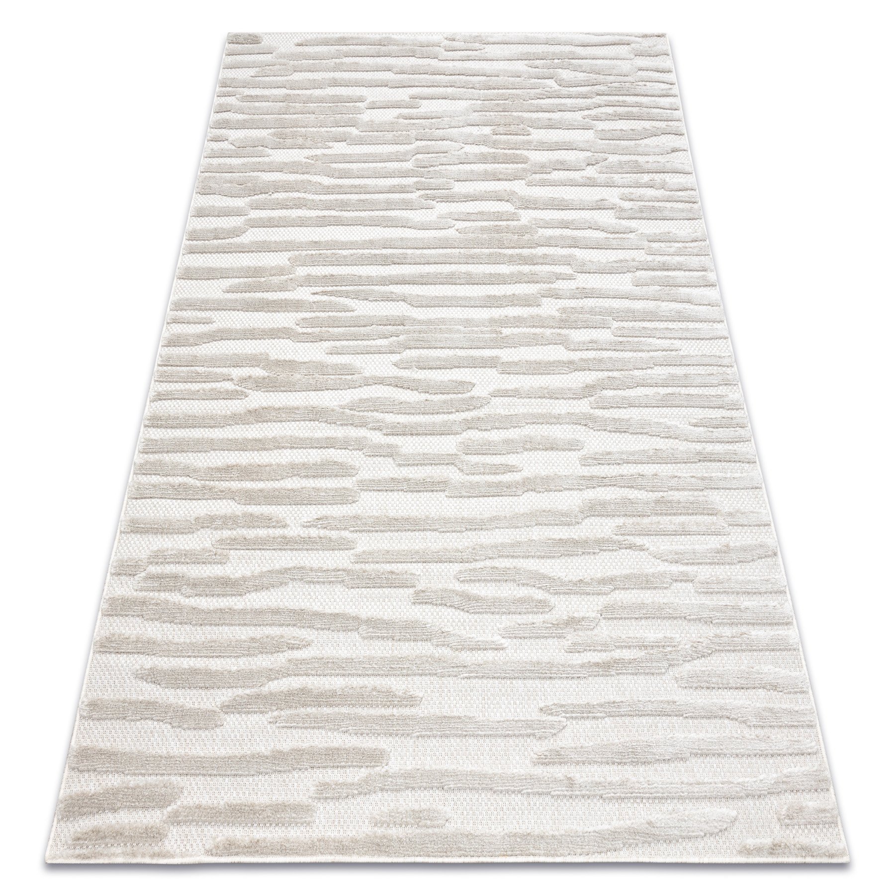 Dywan SANTO SZNURKOWY SIZAL 58394 Fale beż beżowy 140x190 cm