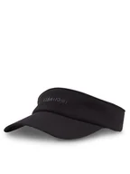 Czapki i chusty sportowe męskie - Calvin Klein Daszek Seersucker Visor K50K512973 Czarny - miniaturka - grafika 1