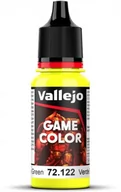 Akcesoria i części modelarskie - VALLEJO 72122 Game Color 18 ml. Bile Green Vallejo 72122 - miniaturka - grafika 1