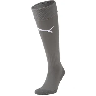Getry piłkarskie Puma Team Liga Socks Core 703441 (kolor Szary/Srebrny, rozmiar 31-34) - Piłka nożna - miniaturka - grafika 1