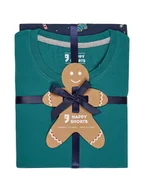 Piżamy męskie - Happy Shorts Piżama w kolorze granatowo-morskim - miniaturka - grafika 1